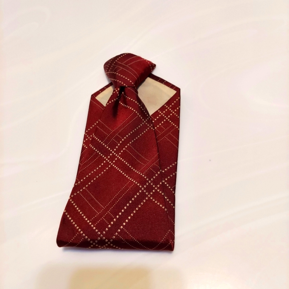 Grants Menswear 18in clip-in necktie